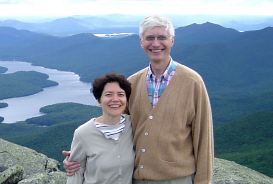Sally Ross and Derek Mali in the Adirondacks